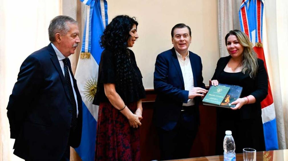 Zamora recibió la visita de la ministra consejera de Marruecos en la Argentina
