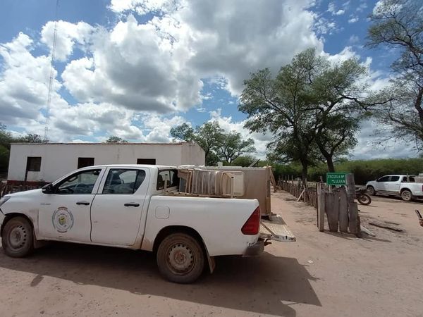 Operativo de atención en el paraje Luján