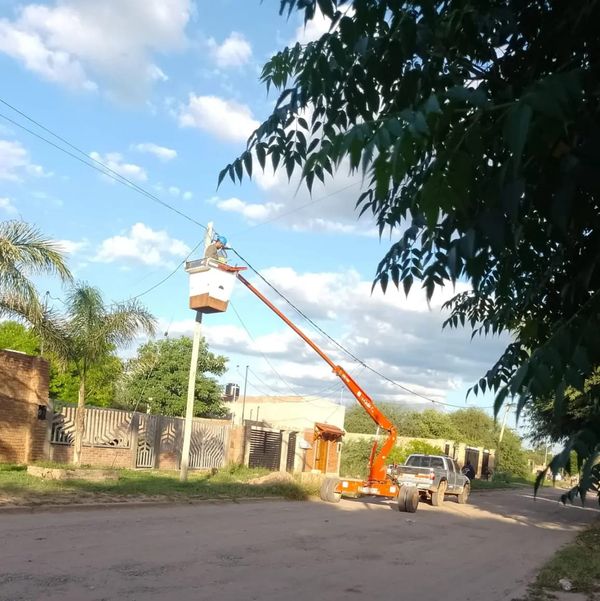 Obras de alumbrado público