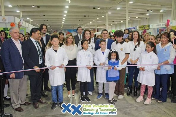 Cisneros, presente en la XX Feria de Ciencia y Tecnología, Santiago del Estero 2023