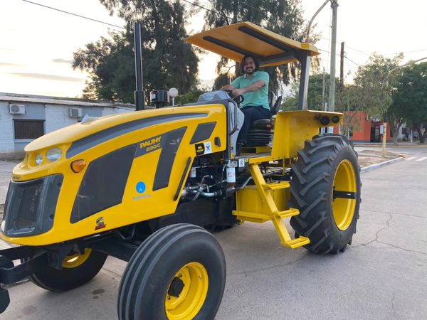 Nuevo Tractor para el municipio