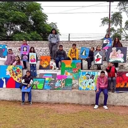 Nuevos egresados de dibujo y pintura