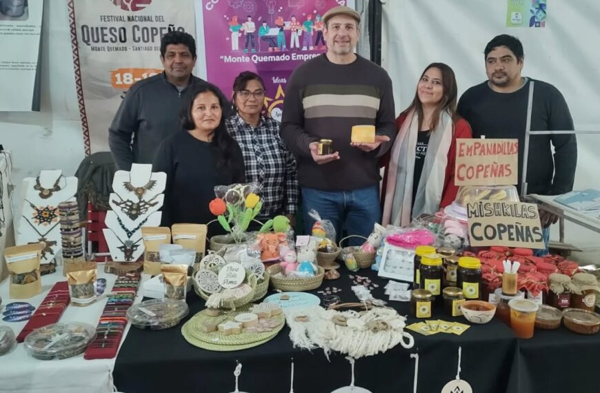Monte Quemado presente en la Feria Artesanal «Madre de Ciudades»