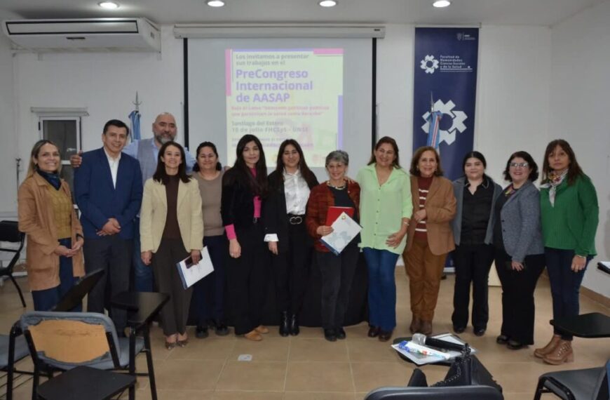Autoridades provinciales participaron del PreCongreso Internacional de Salud Pública en la UNSE