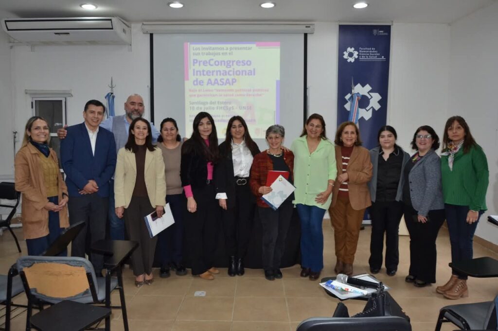 Autoridades provinciales participaron del PreCongreso Internacional de Salud Pública en la UNSE