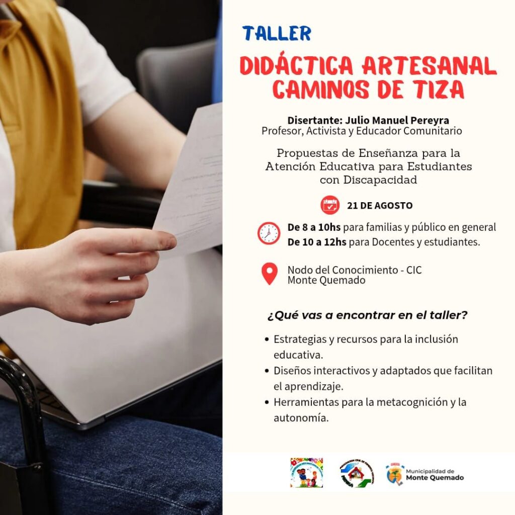 Taller Didáctica Artesanal – Caminos de Tiza