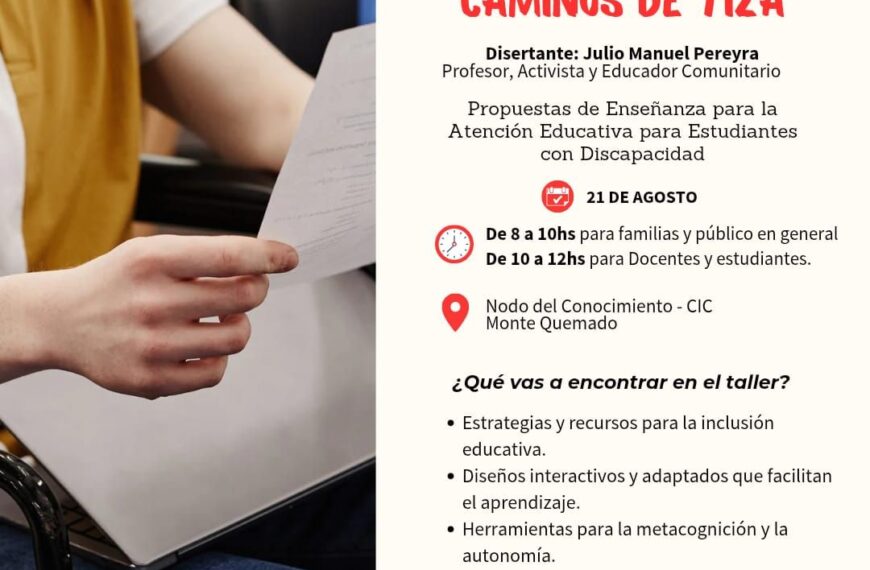 Taller Didáctica Artesanal – Caminos de Tiza