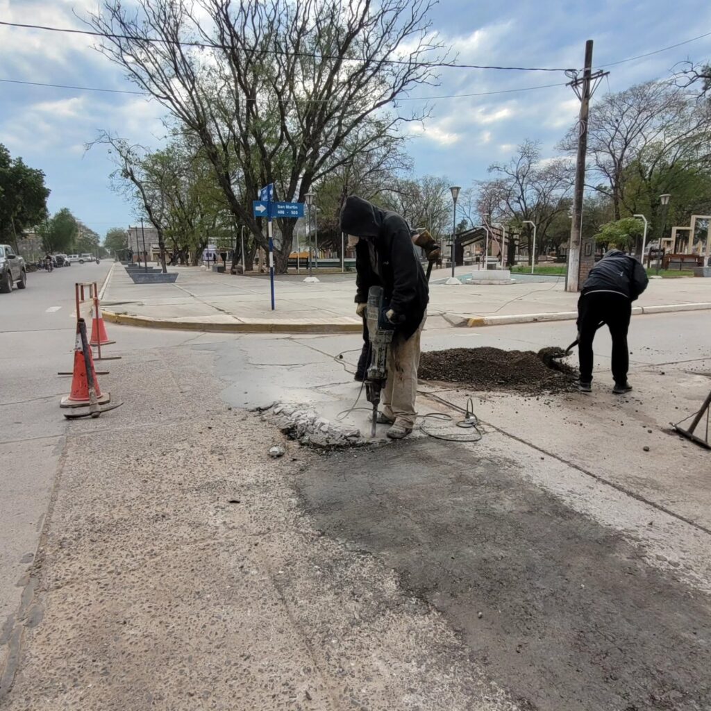 Mejorando las calles de la ciudad