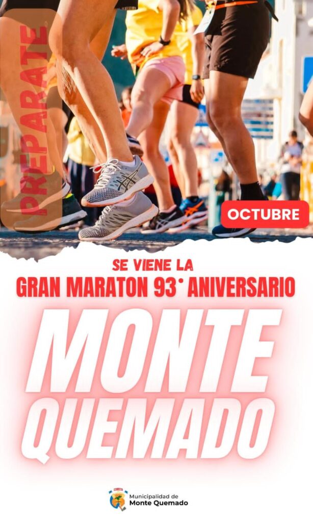 En Octubre prepárate para participar de la Gran Maratón 93° Aniversario