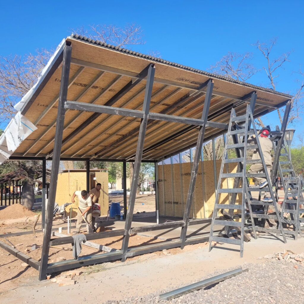Comenzó la construcción del Centro de Monitoreo de Seguridad Comenzó la construcción del Centro de Monitoreo de Seguridad