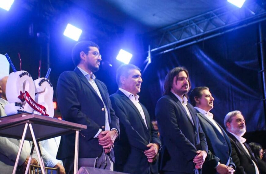 Con la presencia de autoridades del Gobierno Provincial Monte Quemado celebró sus 93 años