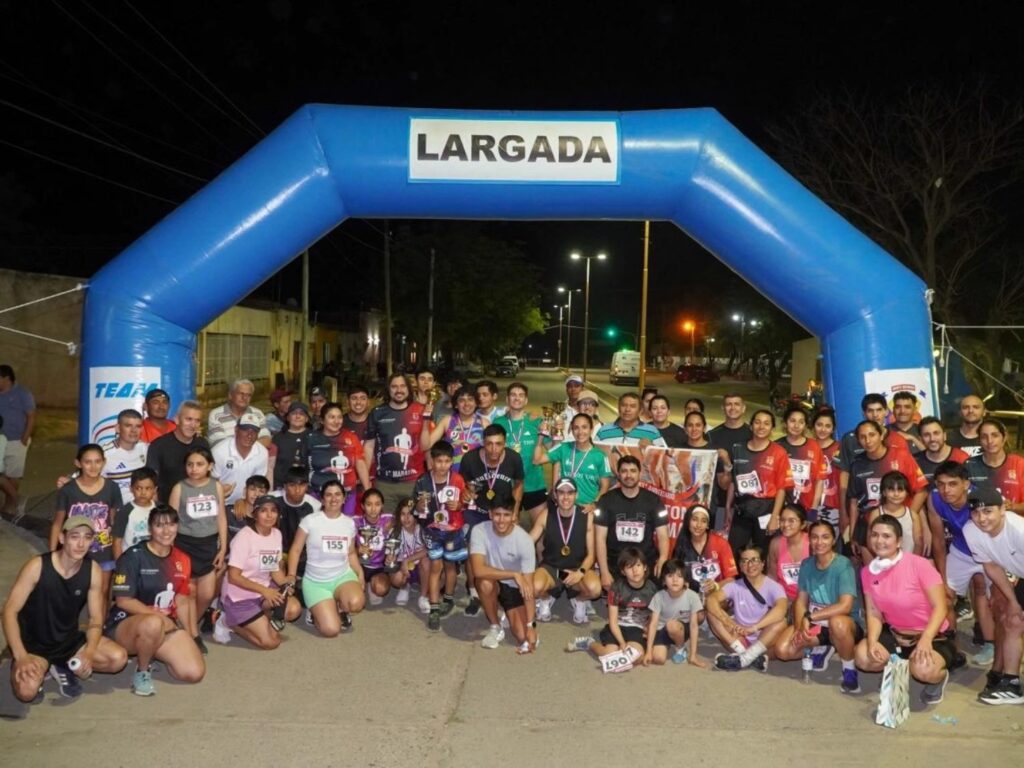 Gran éxito en la 1ª Maratón por el 93° Aniversario de Monte Quemado