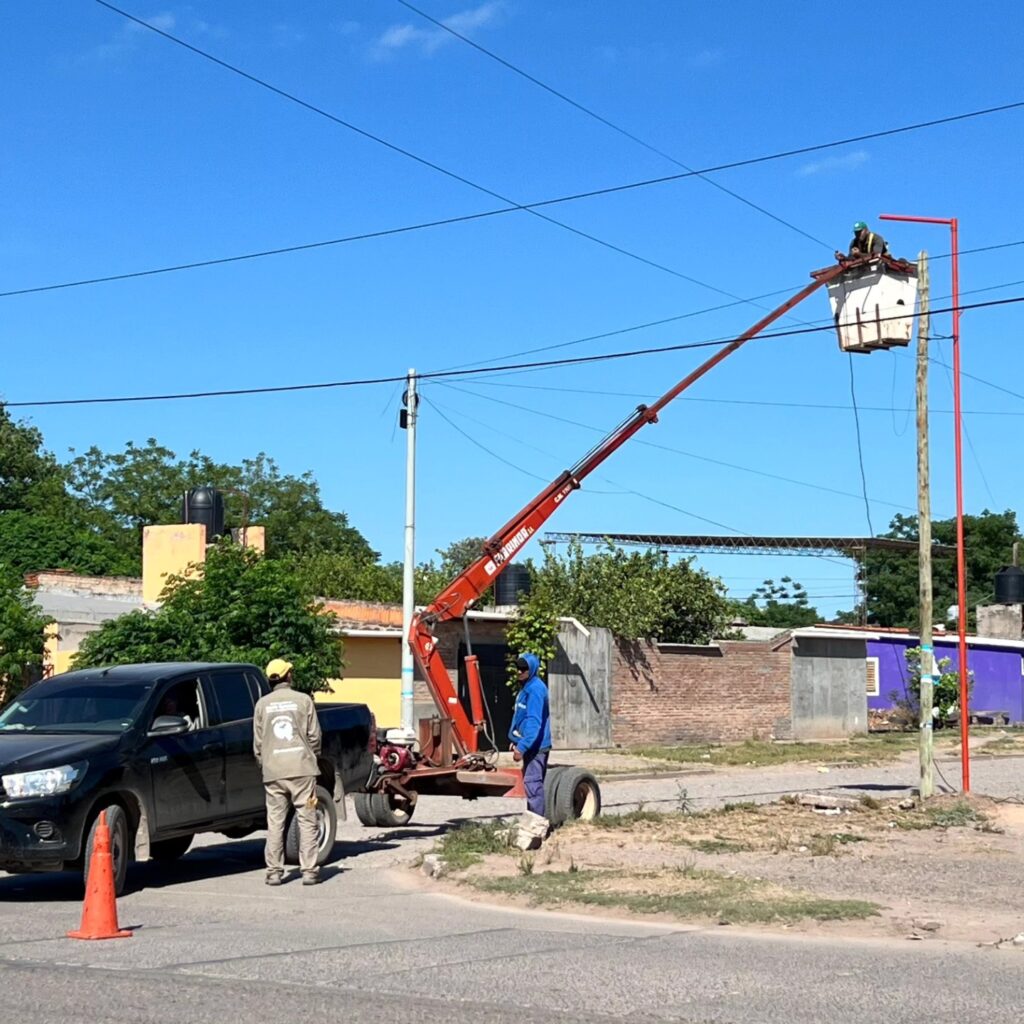 Más iluminación para Monte Quemado Más iluminación para Monte Quemado