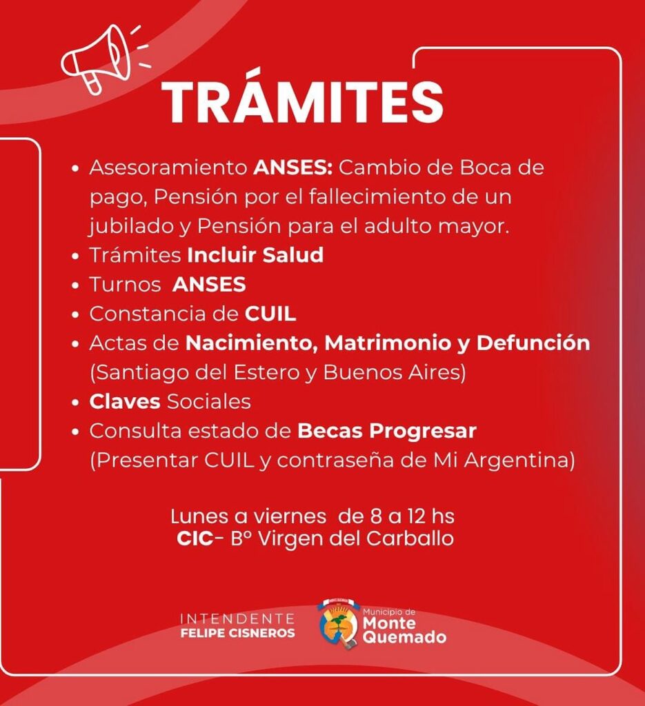 Nuevo horario de atención en el Centro Integrador Comunitario