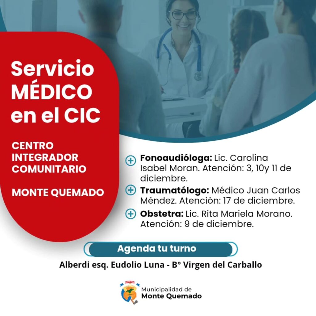 Atención comunidad de Monte Quemado