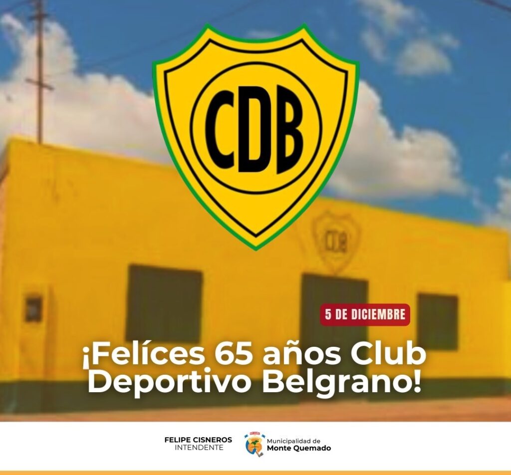 Feliz Aniversario Club Deportivo Belgrano