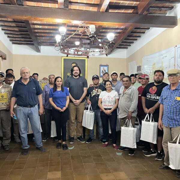 Entrega de indumentaria