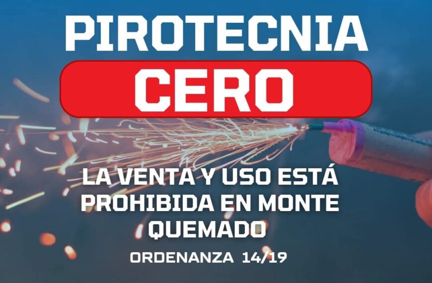 Prohibida la venta de pirotecnia