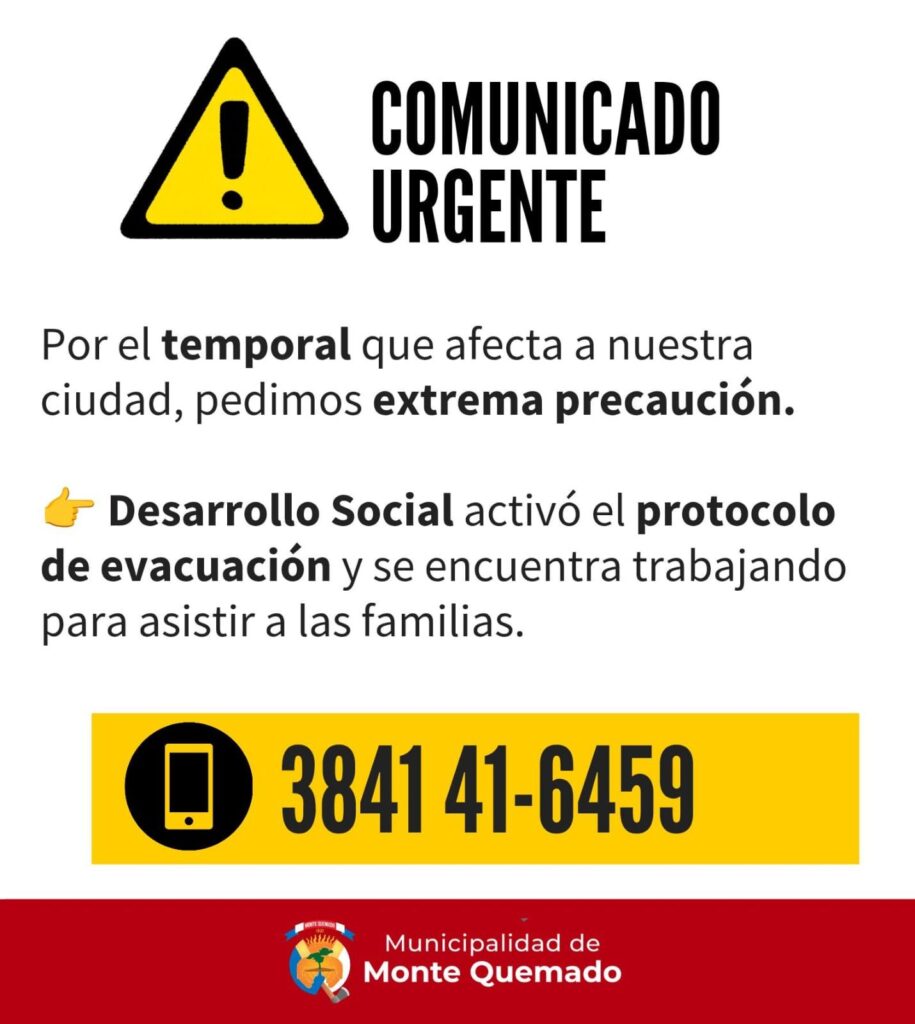 Atención vecinos Atención vecinos