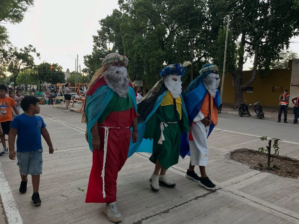 Celebración del Día de Reyes Magos en Plaza San Martín