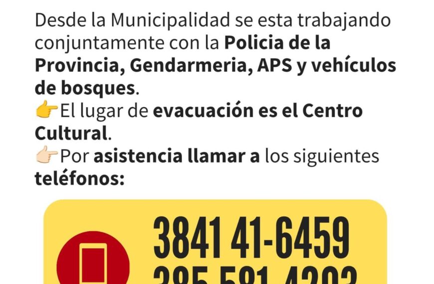 Comunicado urgente