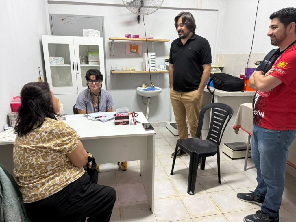 El intendente Felipe Cisneros estuvo presente en el Centro Integrador Comunitario (CIC)