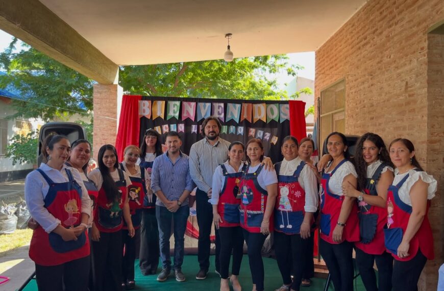 El intendente Felipe Cisneros participó del inicio del ciclo lectivo 2026 de Jardín Brotecitos del Monte