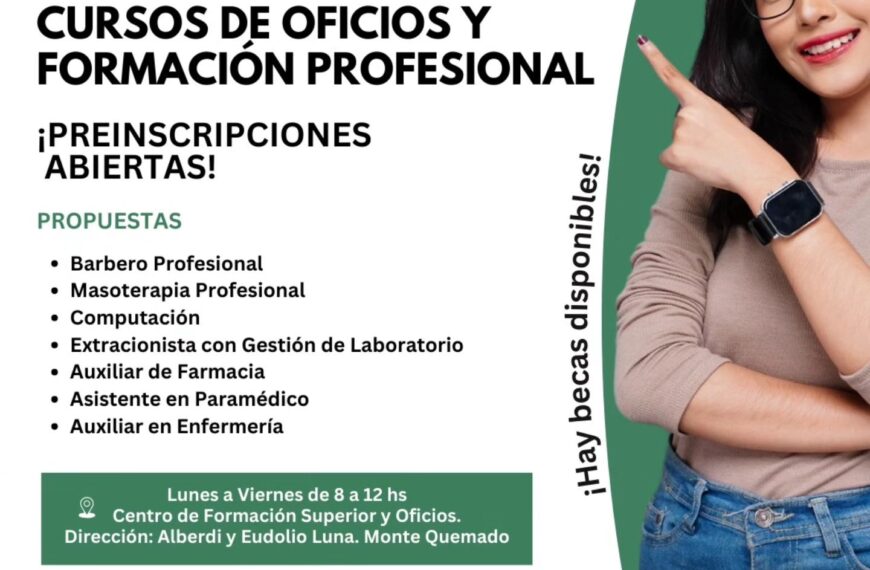 Nuevas oportunidades para capacitarte