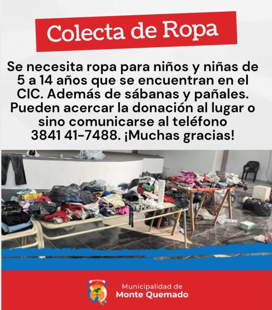 Colecta de ropa