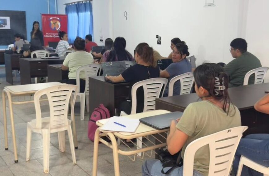 Gran inicio de los cursos de oficios en la ciudad