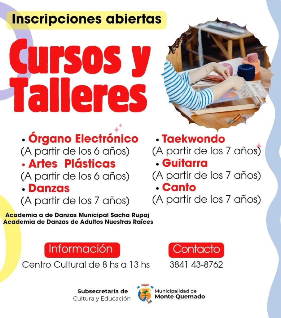 Cursos y Talleres 2026