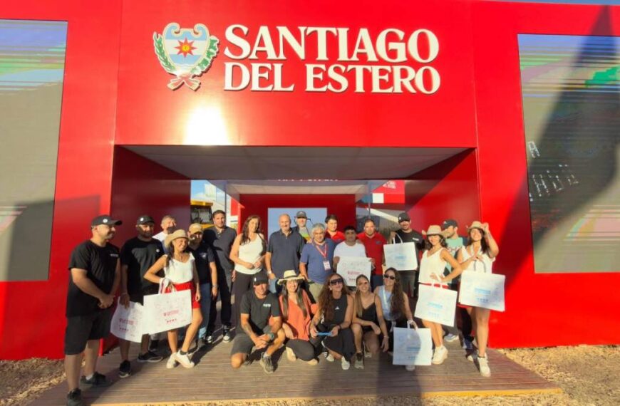 Santiago del Estero presentó su potencial en la Expo Agro 2026