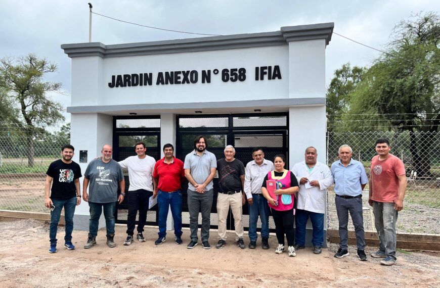 IFIA: Entrega de llaves del nuevo edificio del Jardín de Infantes