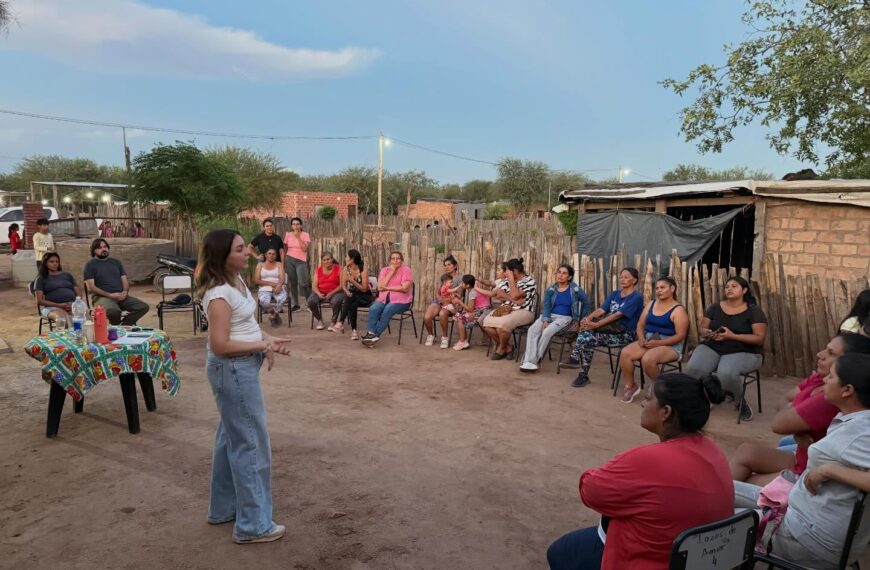 Taller sobre acceso a derechos en el Barrio Aeropuerto
