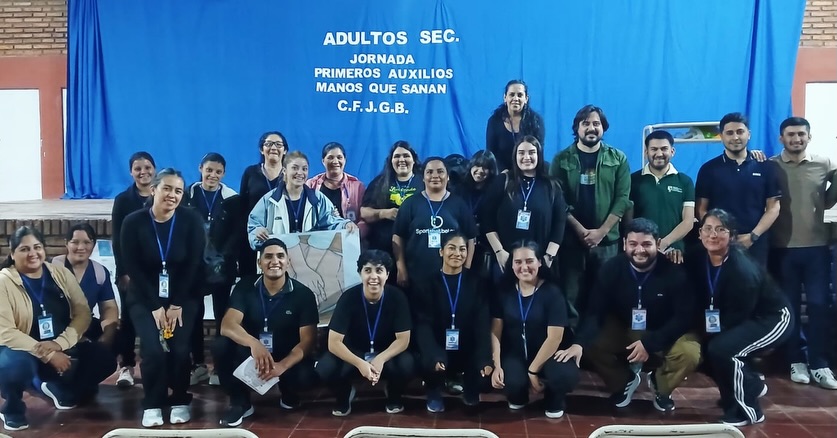 Jornada de capacitación en primeros auxilios en Monte Quemado