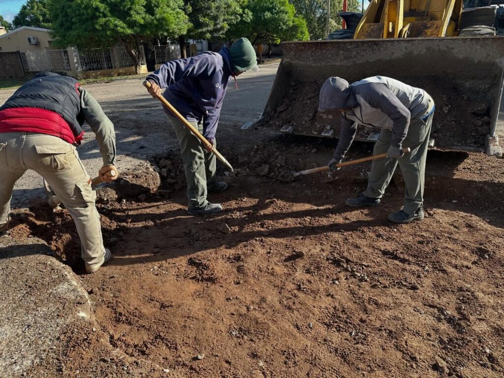 Trabajos de Bacheo en la Ciudad Trabajos de Bacheo en la Ciudad