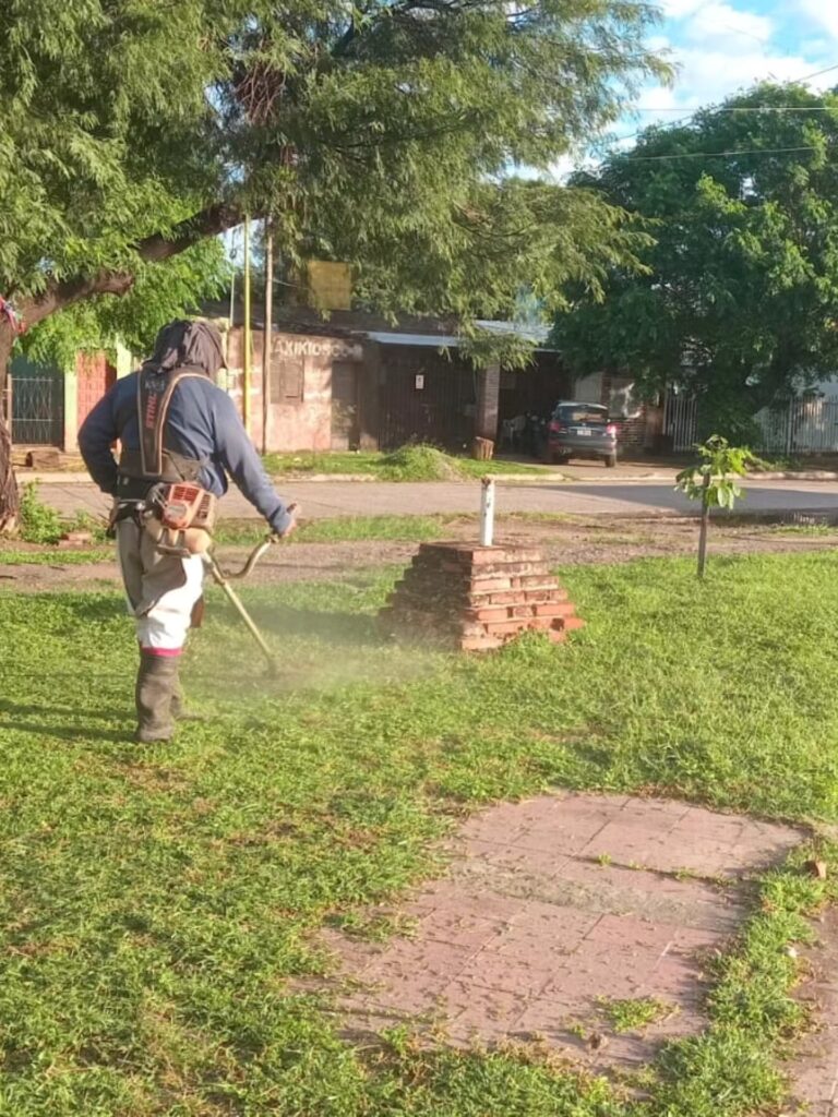 Trabajos de mantenimiento urbano