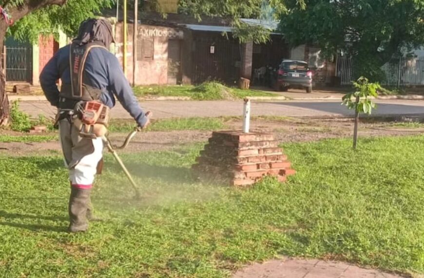Trabajos de mantenimiento urbano