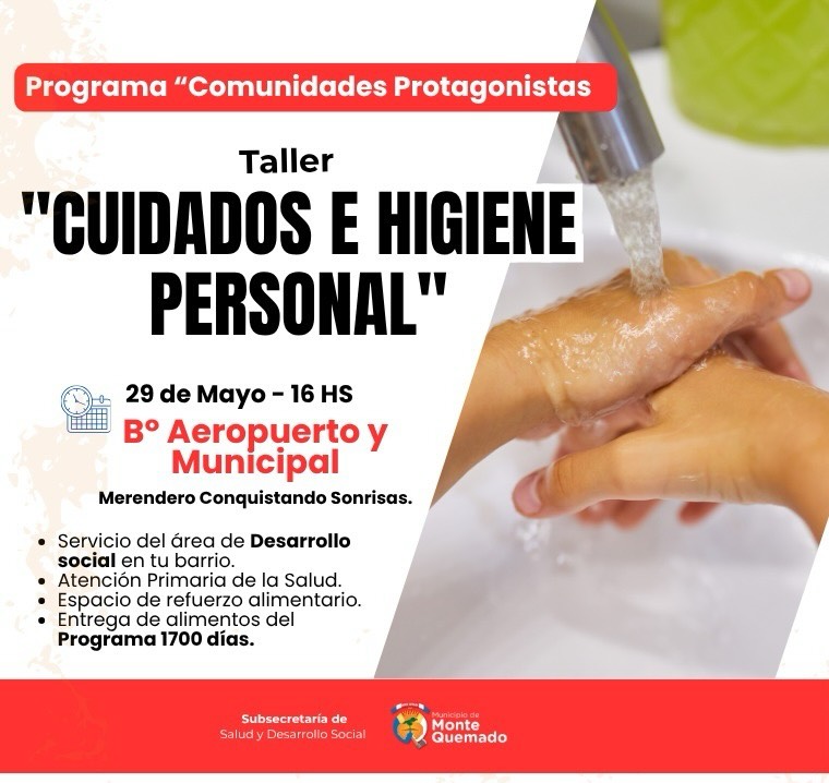 Taller: “Cuidados e Higiene Personal” Taller: “Cuidados e Higiene Personal”