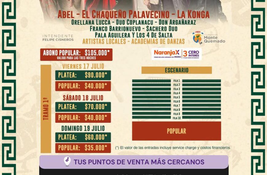 Venta de entradas online