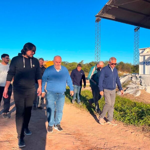 Supervisión del avance de la nueva Planta Potabilizadora de Monte Quemado