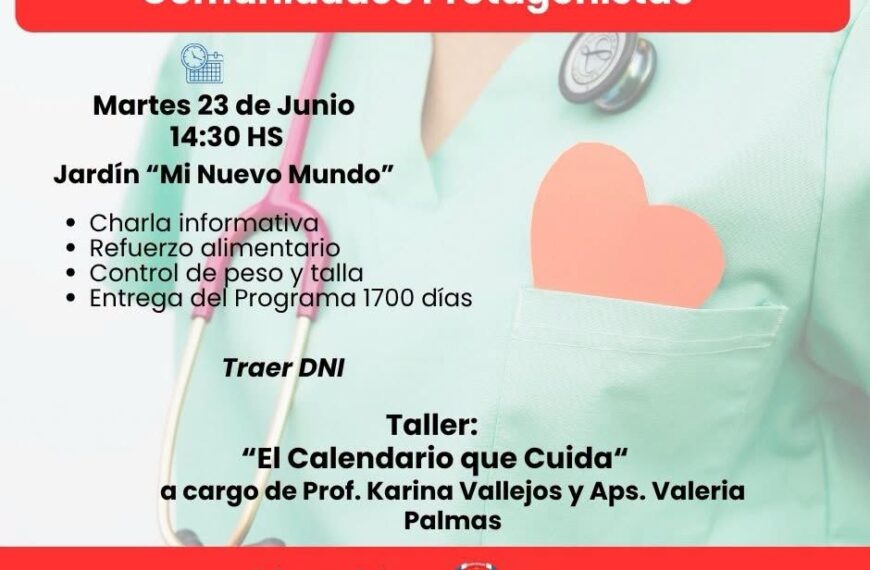 Comunidades Protagonistas: Jornada de Salud y Prevención