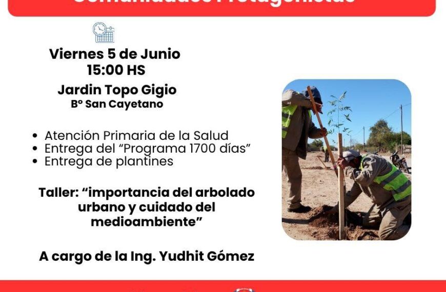 Taller: «Importancia del arbolado urbano y cuidado del medio ambiente»