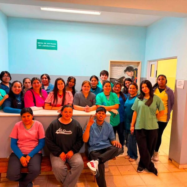 Estudiantes del Centro de Formación Superior y de Oficios realizaron prácticas en el Hospital Zonal
