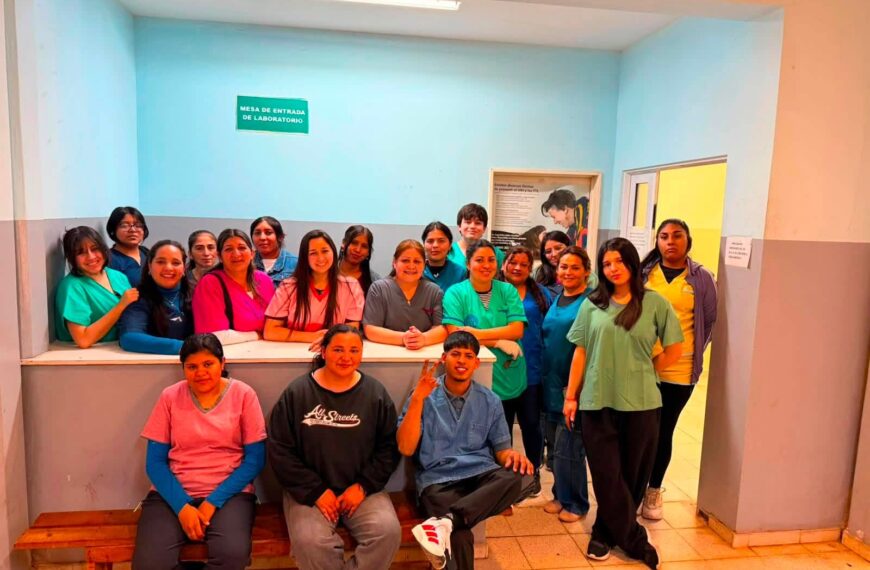 Estudiantes del Centro de Formación Superior y de Oficios realizaron prácticas en el Hospital Zonal